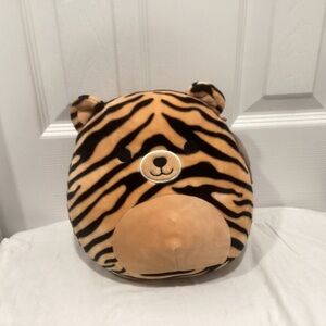 Squishmallow Tiger Striped Plush Pillow 8 “